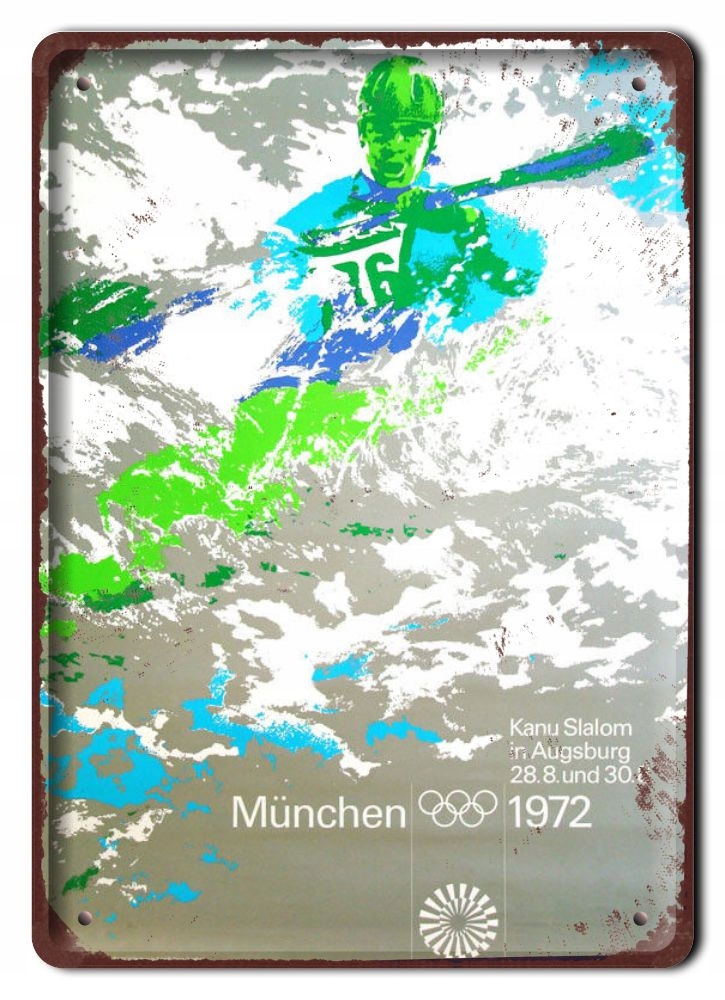 Olimpiada Mundial Plakat Metalowy #16627