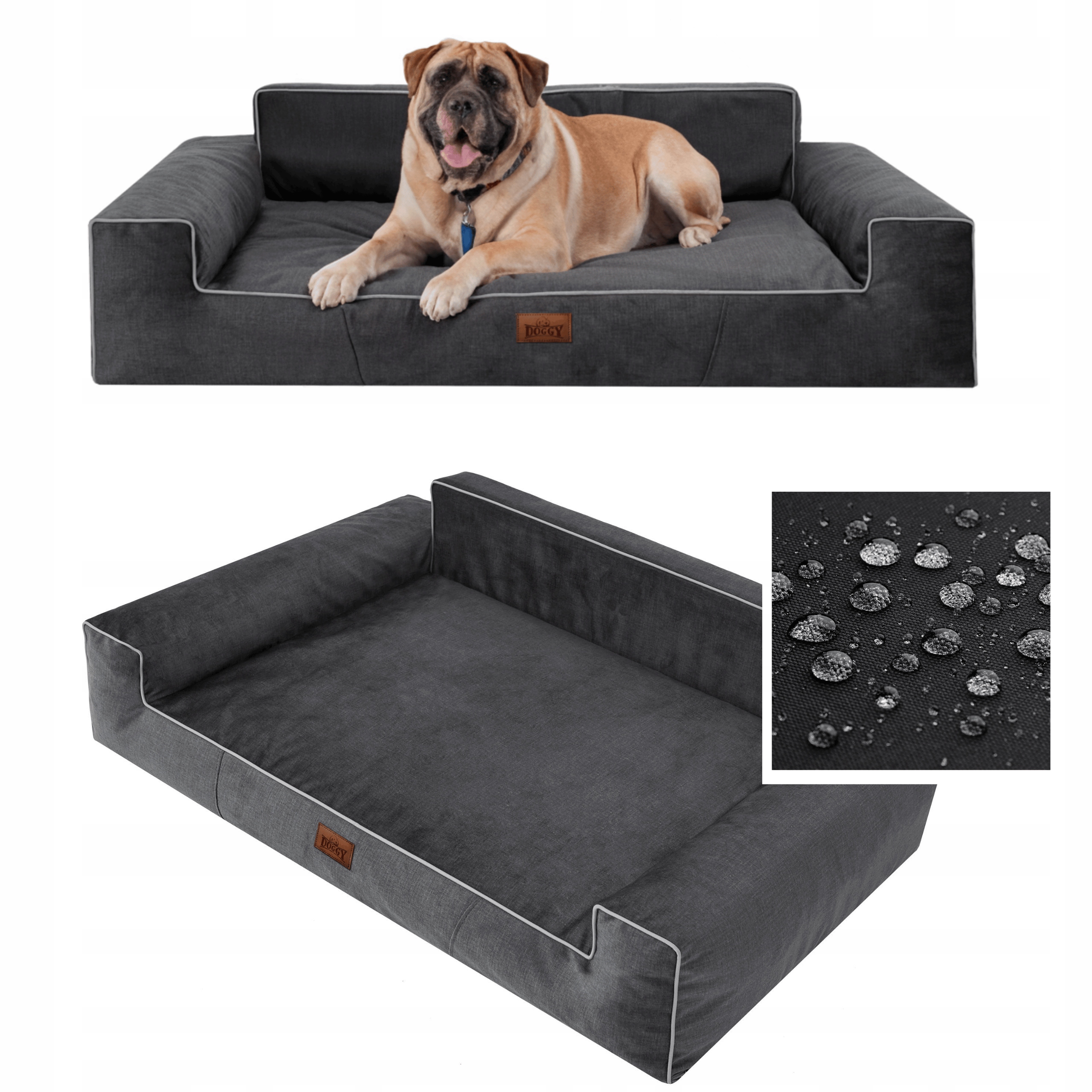 Pelíšek pro psa – odolná voděodolná kotec – matrace pro psa XXL 115x79 Cm