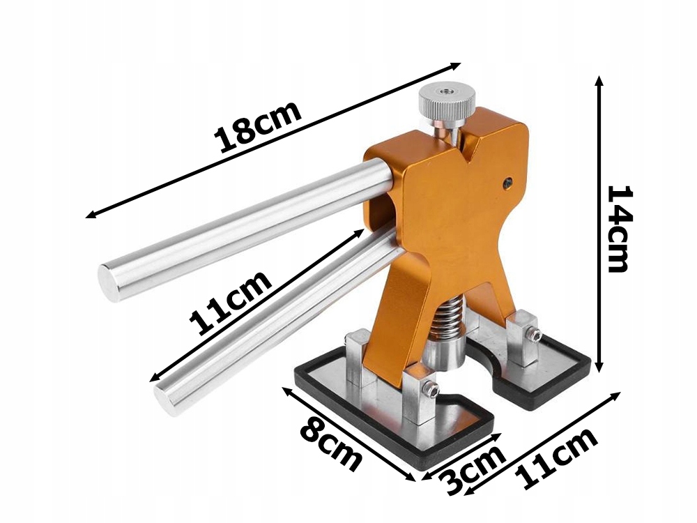 НАБІР ДЛЯ ВИКЛАДАННЯ ВМЯТ В КУЗОВІ Елементи набору грибів знімача