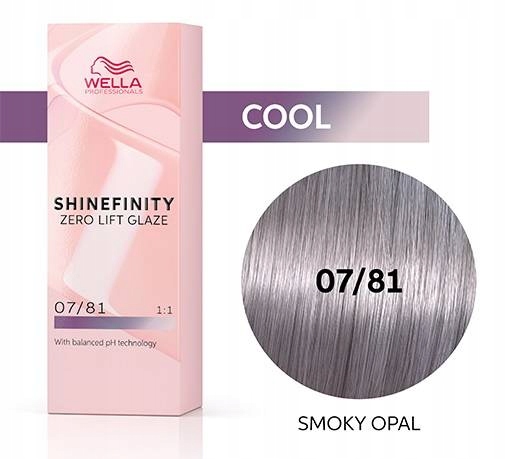 

Wella Shinefinity 60 ml 07/81 Pearl Smoky Opal