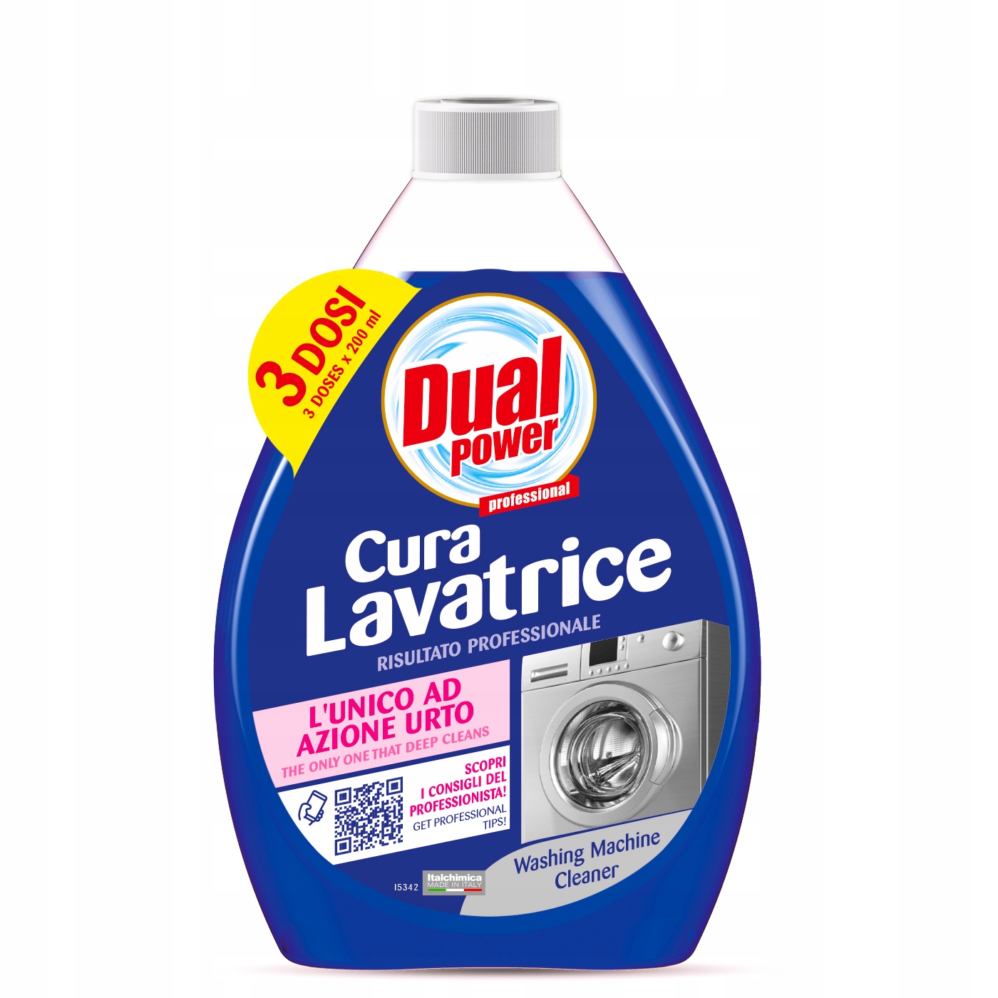 

Dual Power Płyn do czyszczenia pralki, 600 ml