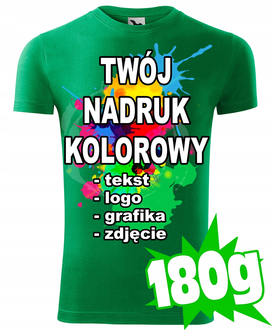 

Koszulka Z Własnym Nadrukiem męska 2XL viper 16