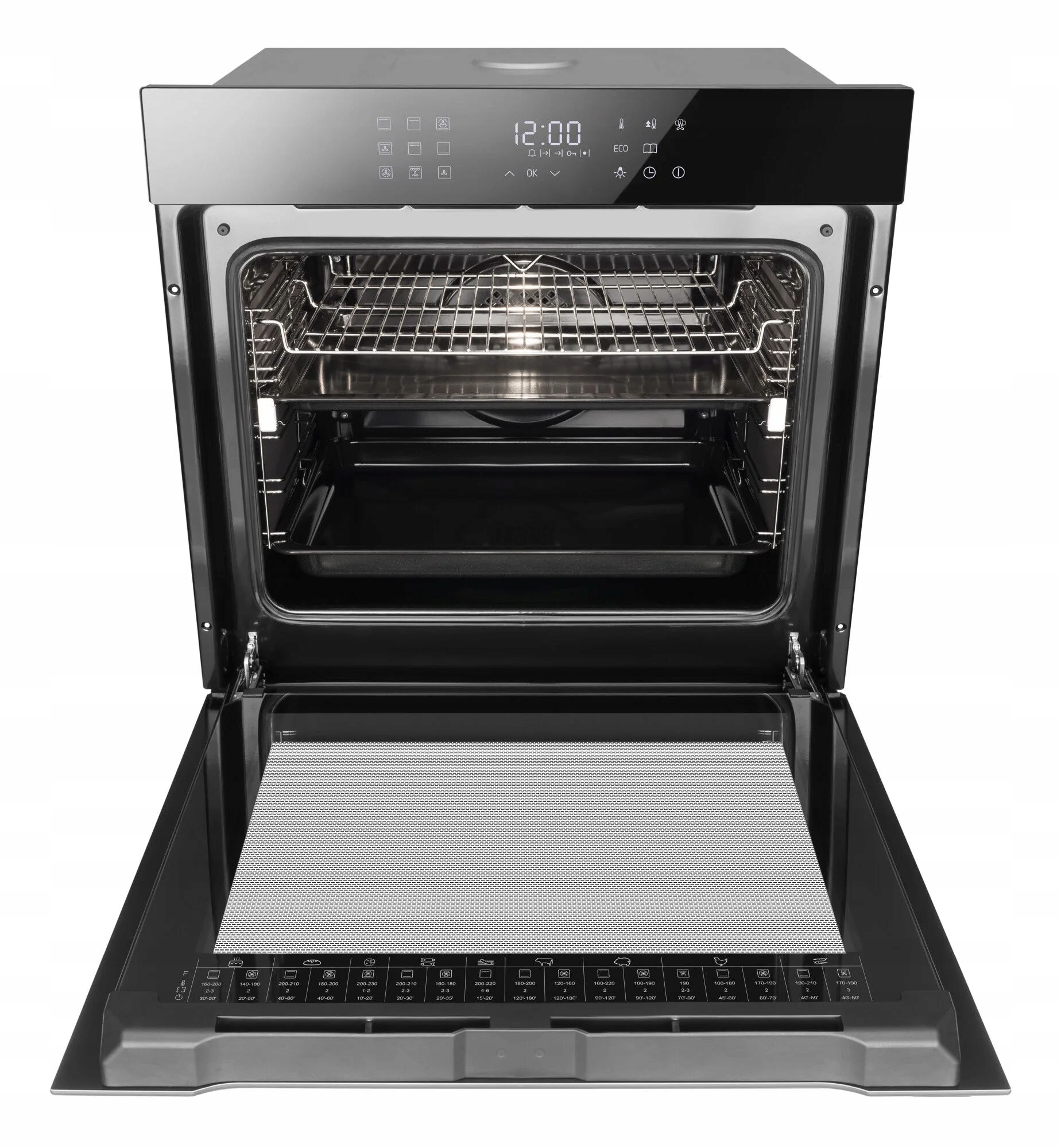 ZESTAW DO ZABUDOWY AMICA CZARNY 5 elementów Stan opakowania oryginalne