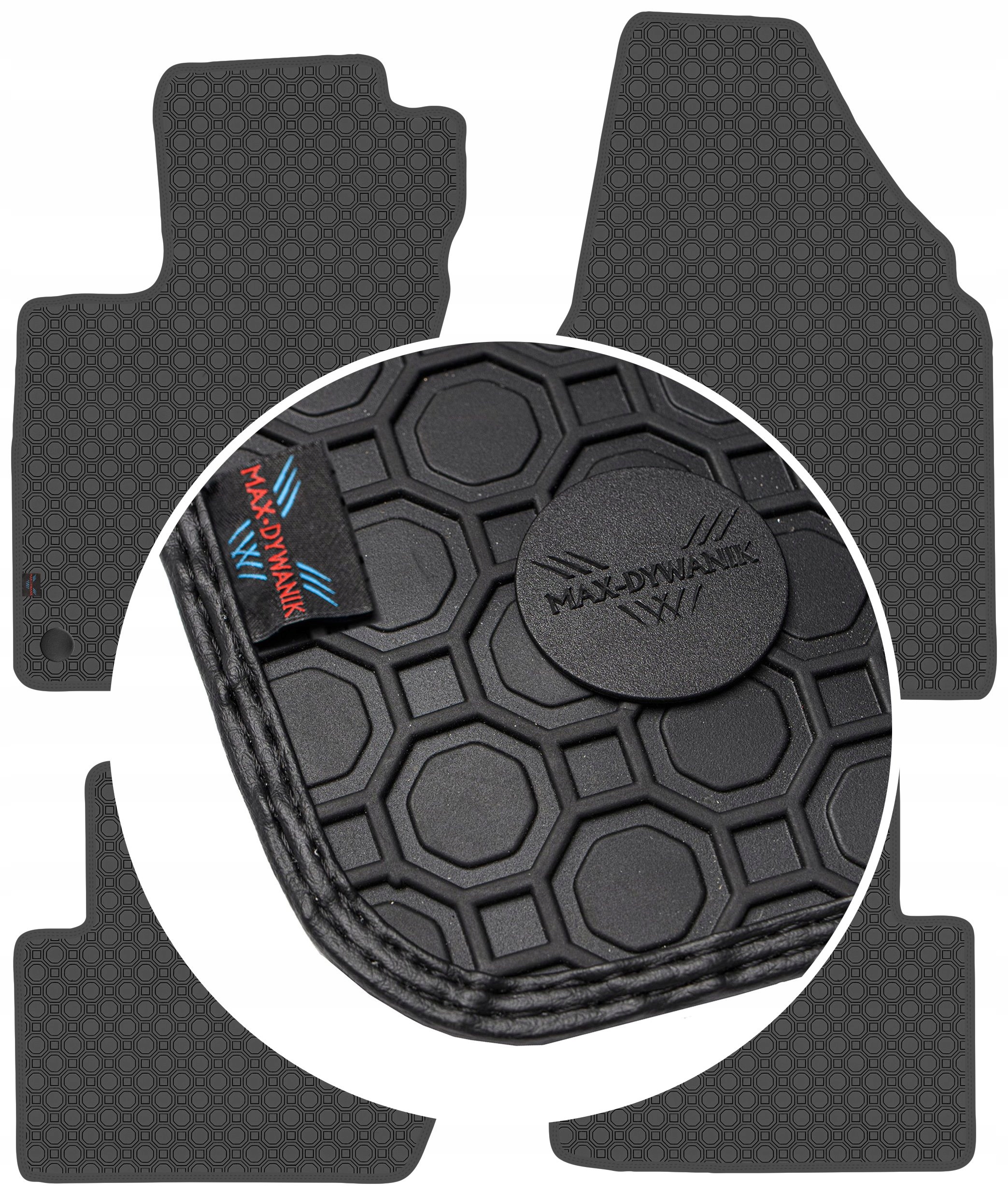 Nissan Qashqai I 2007-2013 Koberce Čierne