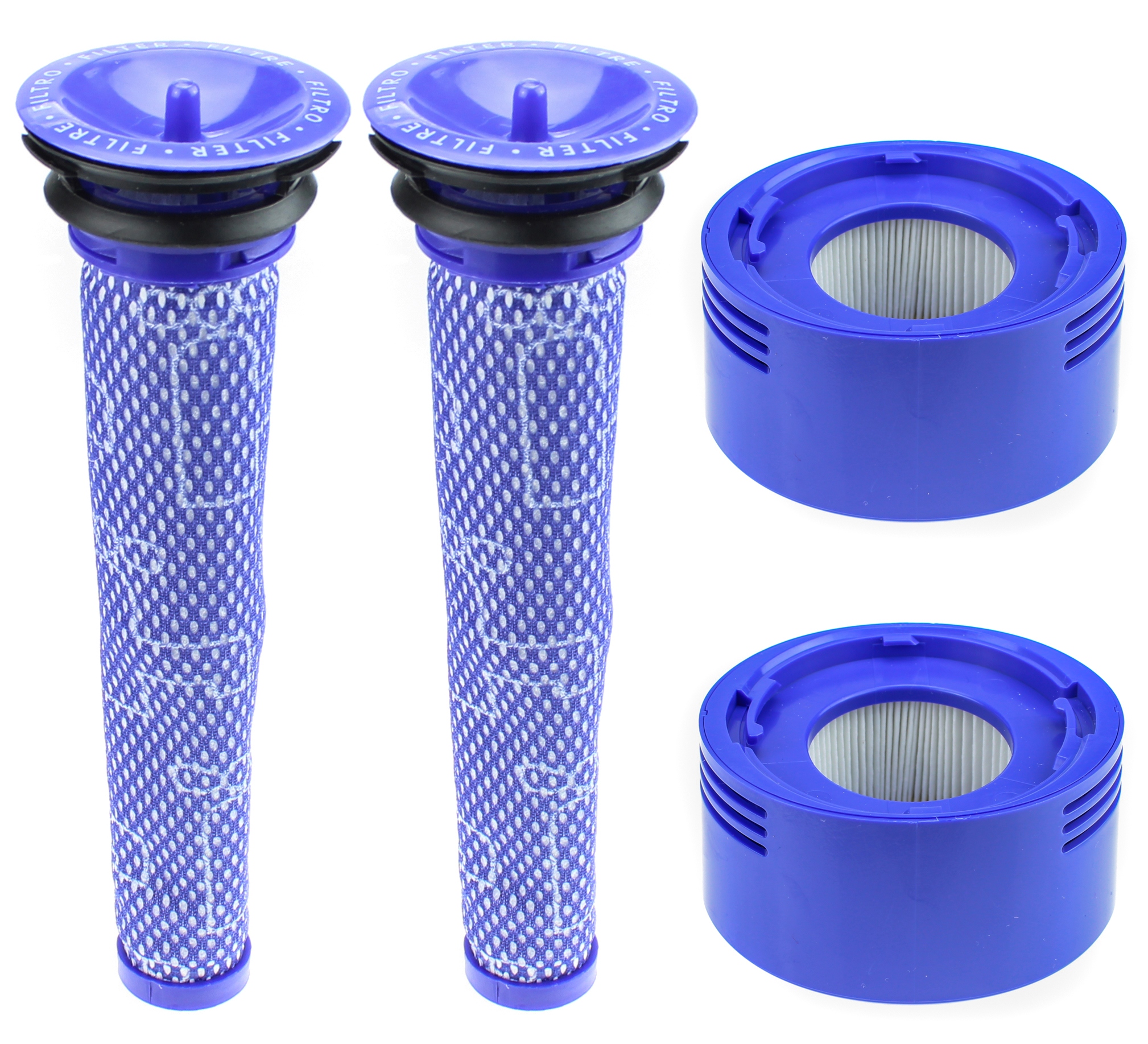 4x FILTR FILTRY HEPA DO ODKURZACZA DYSON V7 V8 DC