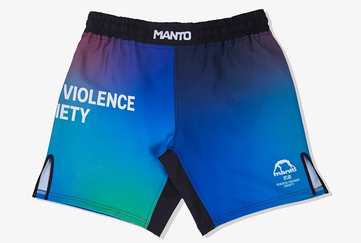 Manto Spodenki Mma Szorty do sportów walki Society gradient rozm. M