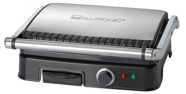 Elektrický gril Clatronic Kg 3487 kontaktný veľký panini silný 2000 W