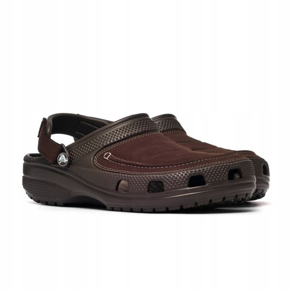 Crocs 207689-23D Yukon Vista LiteRide hnědé nazouváky Crocs M7 39-40