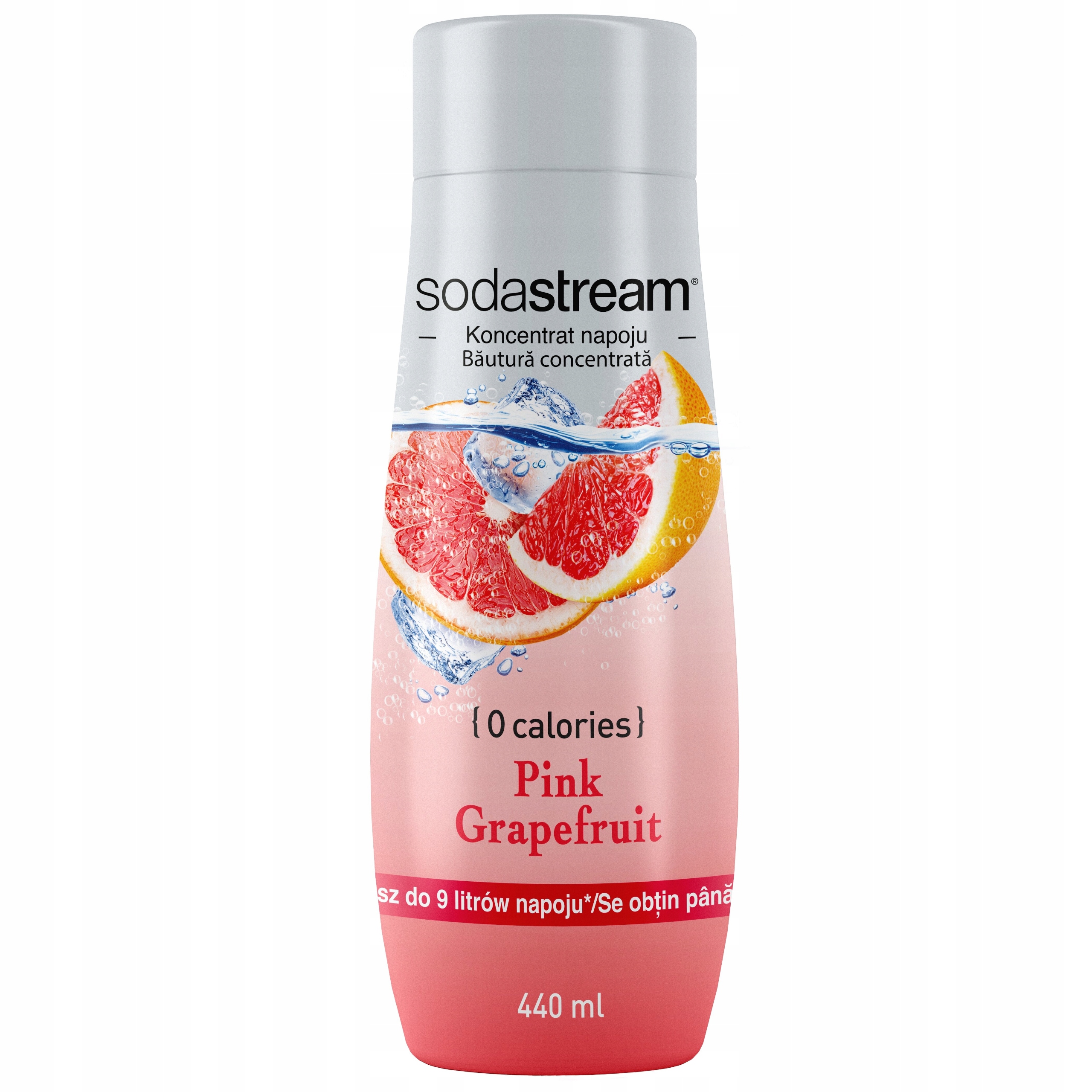 SODASTREAM Zestaw koncentrat / syrop 4 różne smaki Waga produktu z opakowaniem jednostkowym 2.2 kg