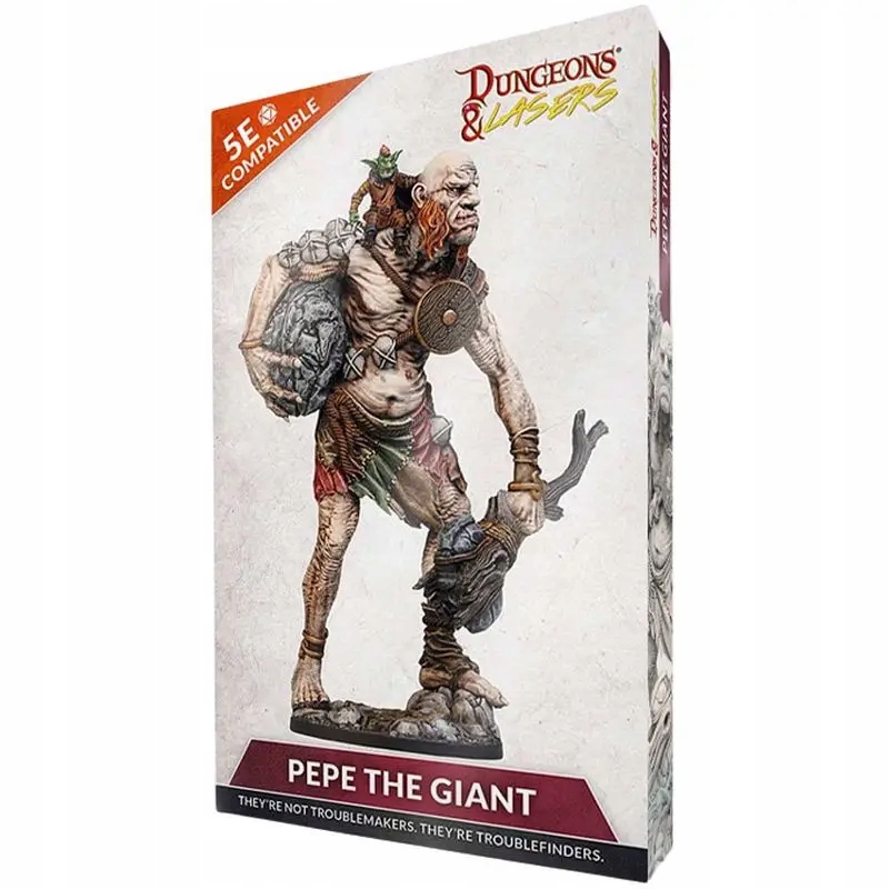Pepe The Giant - gigant Dungeons & Lasers Wydawca Archon Studio