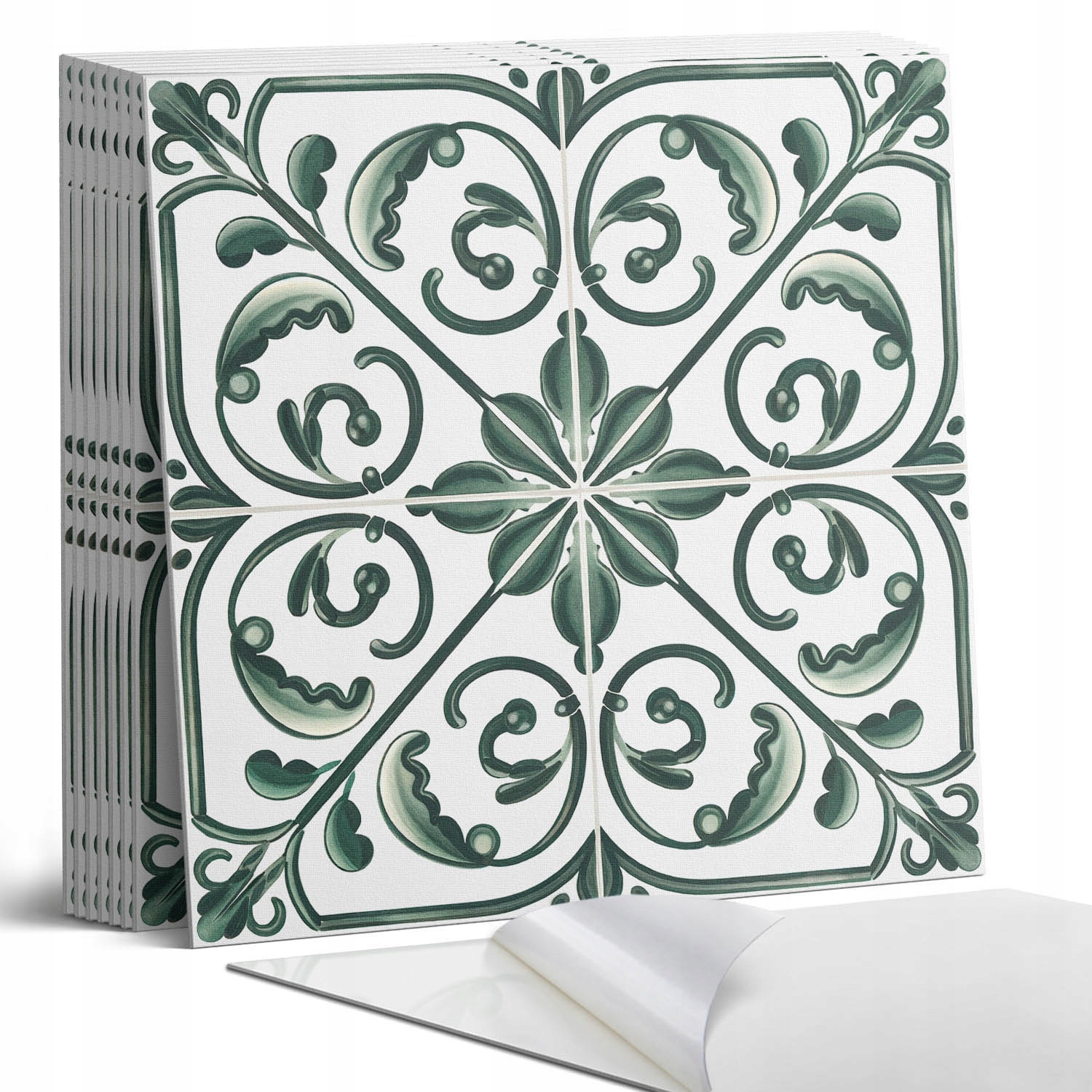 Dekorativní vinylové dlaždice Samolepící Dekorativní rostliny 9 x 30 x 30 cm