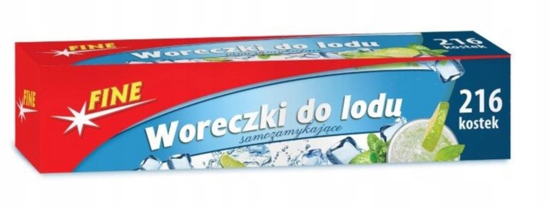 

Woreczki Do Kostek Lodu 216 Kostek Fine
