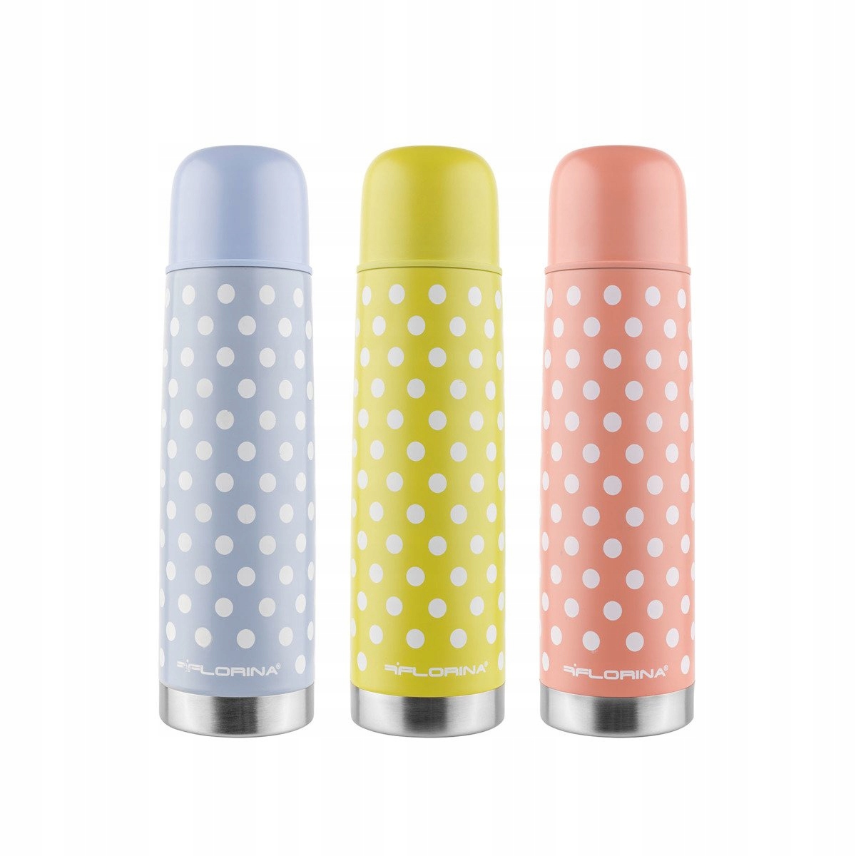 Termos Kolorowy 0,5l Florina wzory pojemny wiele kolorów