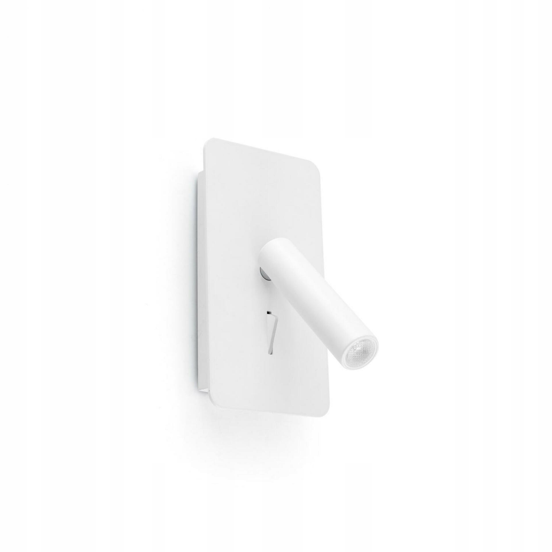 Faro Suau Led nástenná lampa biela, Usb port, 2x3W, 3000K, IP20, moderná