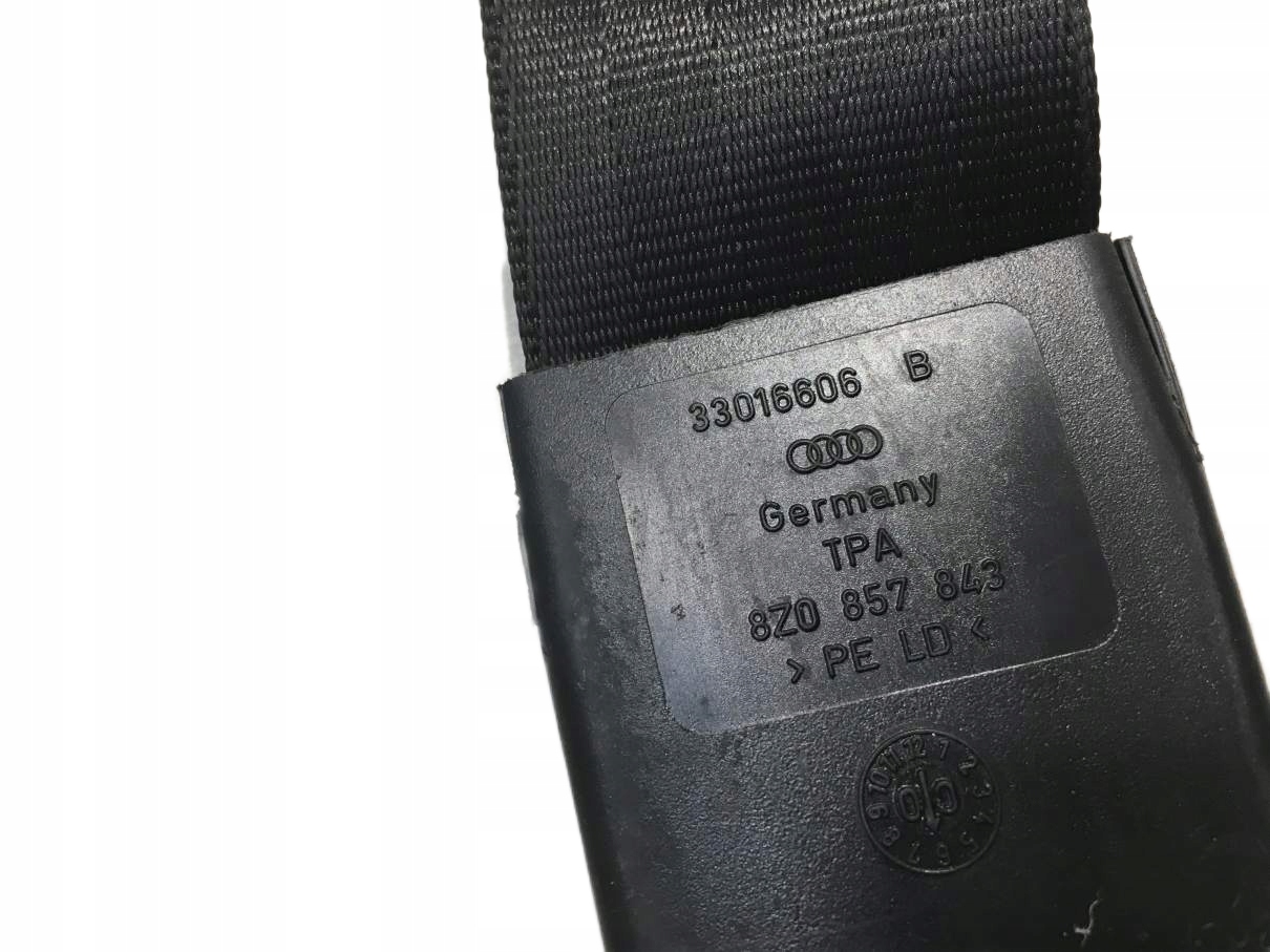 Gurten Sicherheits rechts heck AUDI A2 8Z0857806C