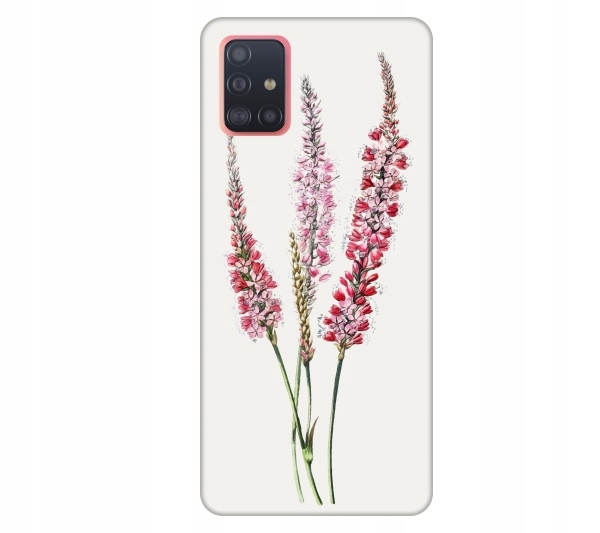 

Etui pokrowiec do Samsung Galaxy A51 Kwiat rózowy