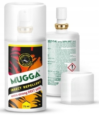 

Mugga Strong Spray 50% owady komary kleszcze 75ml