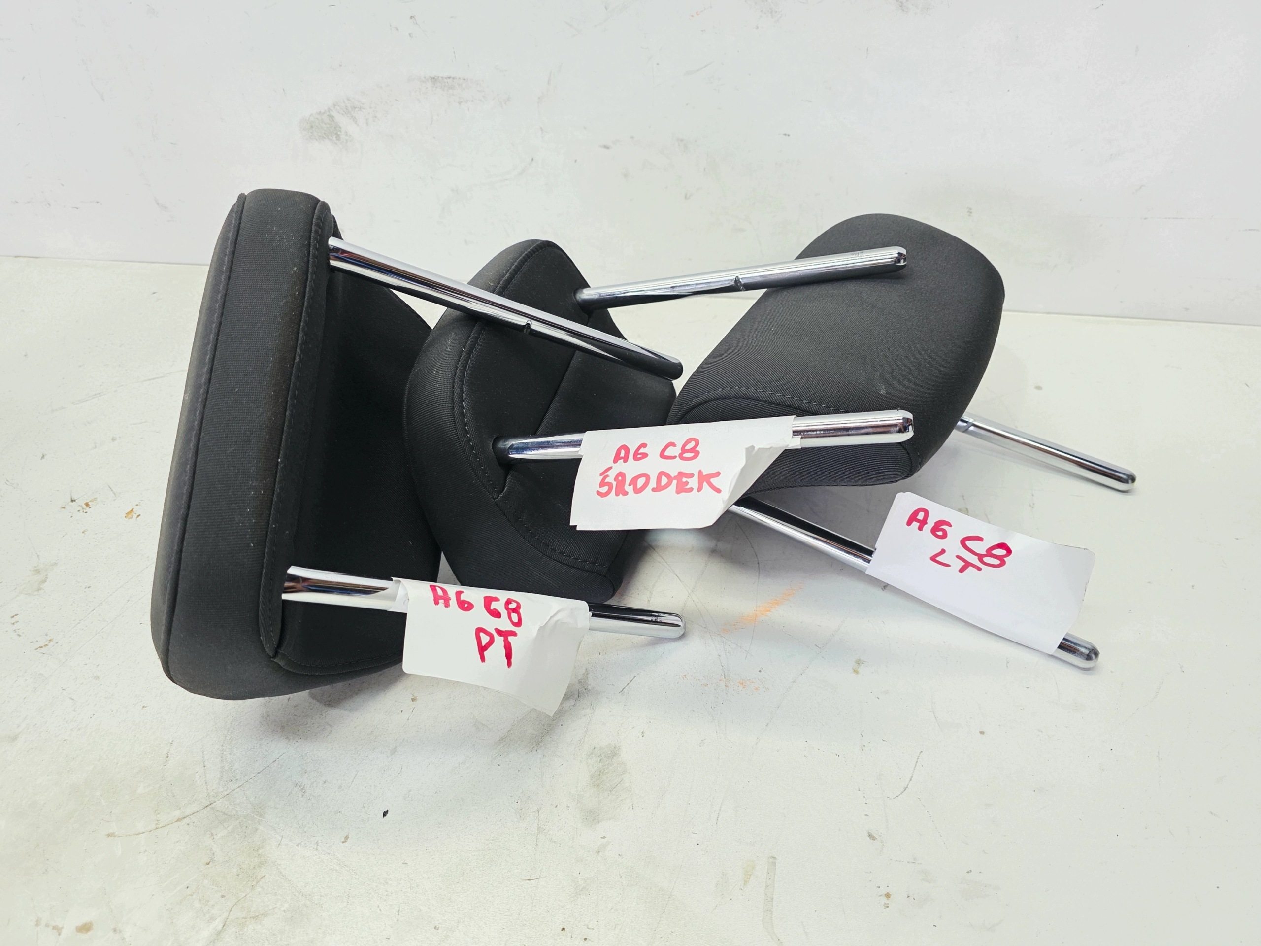 rest arm rests rear part KOMPLET AUDI A6 C8 MATERIAL