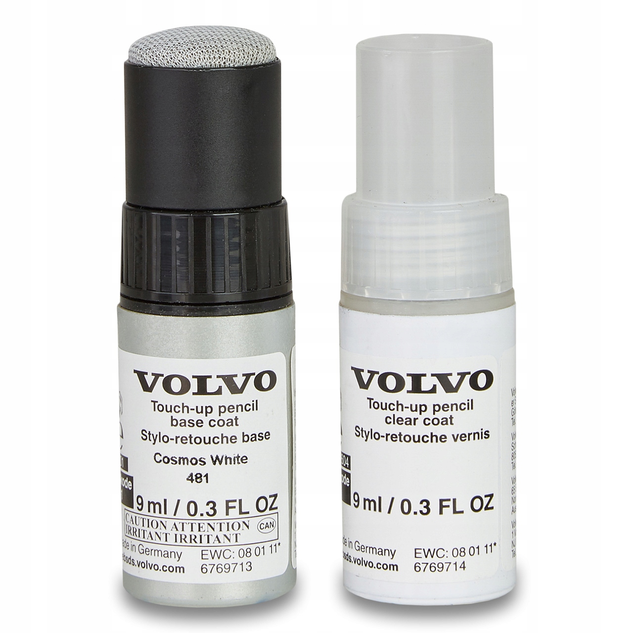 VOLVO lakier sztyft mazak zaprawka CosmosWhite 481
