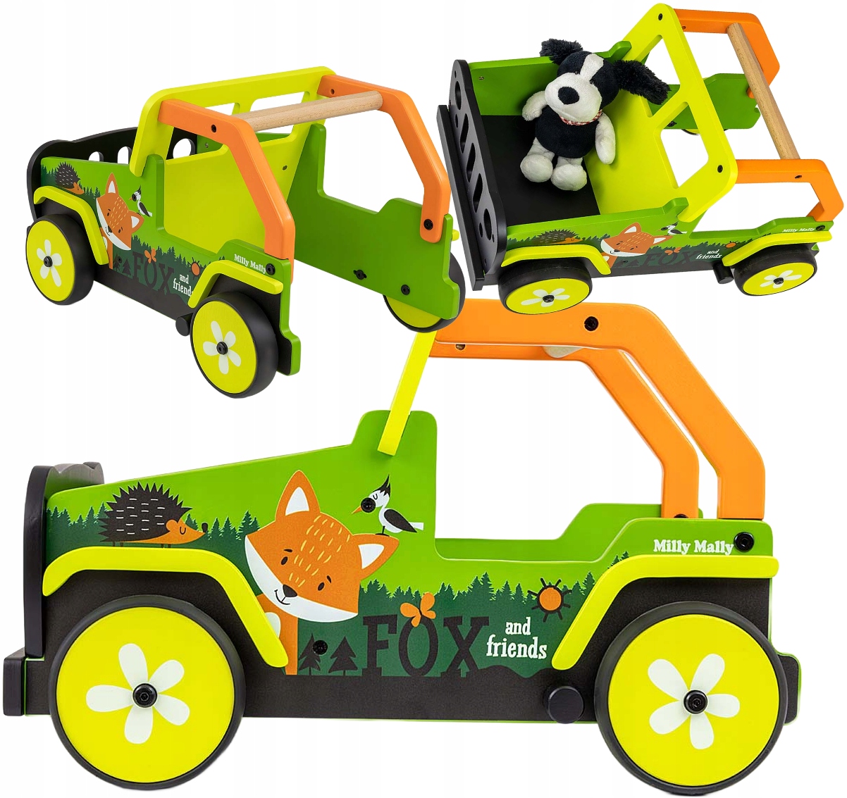 Chodzik Jeździk dla dzieci Samochód Auto Explorer Zabawka Chodzik-Pchacz