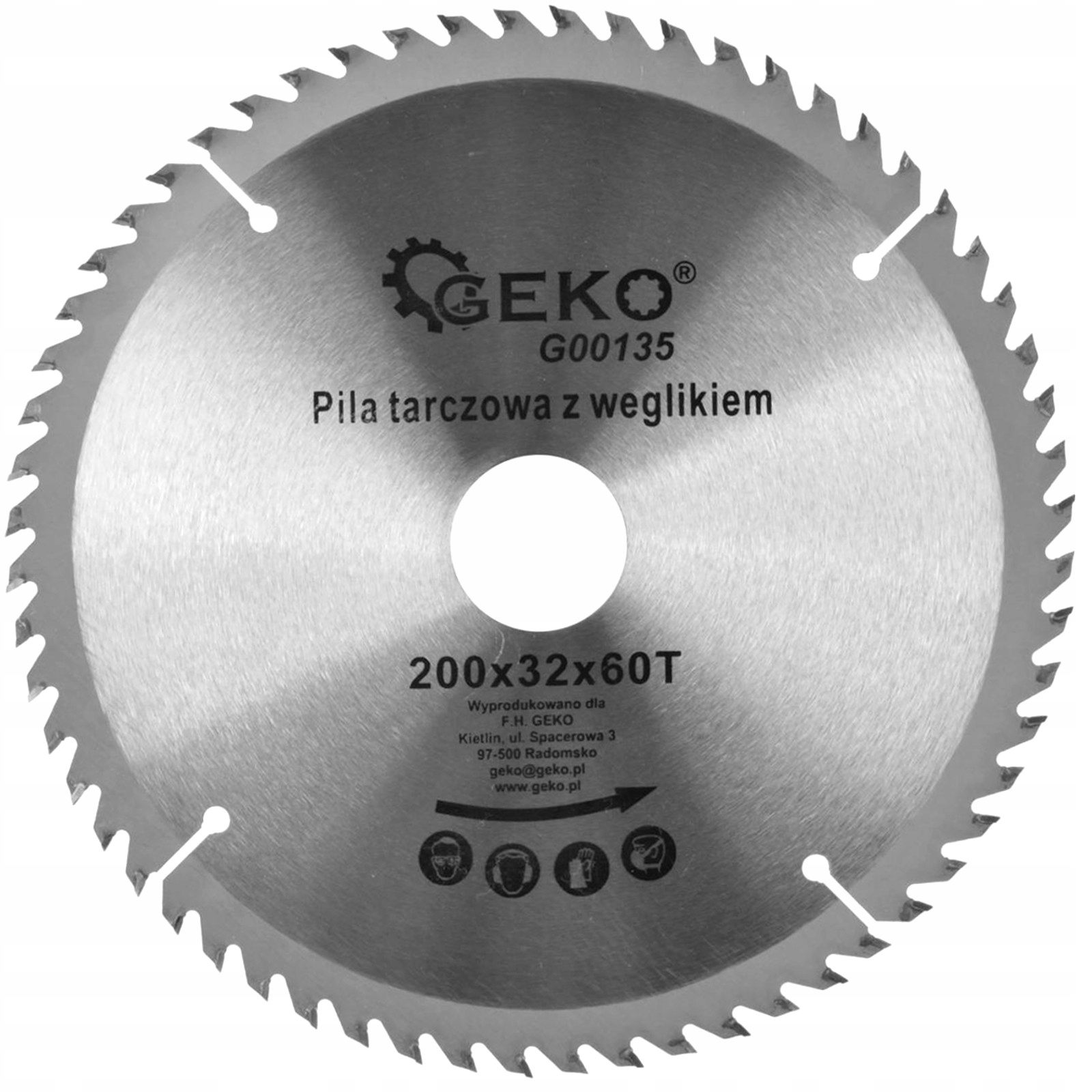 

Tarcza Widiowa Do Drewna Piła Tarczowa 200 x 32mm