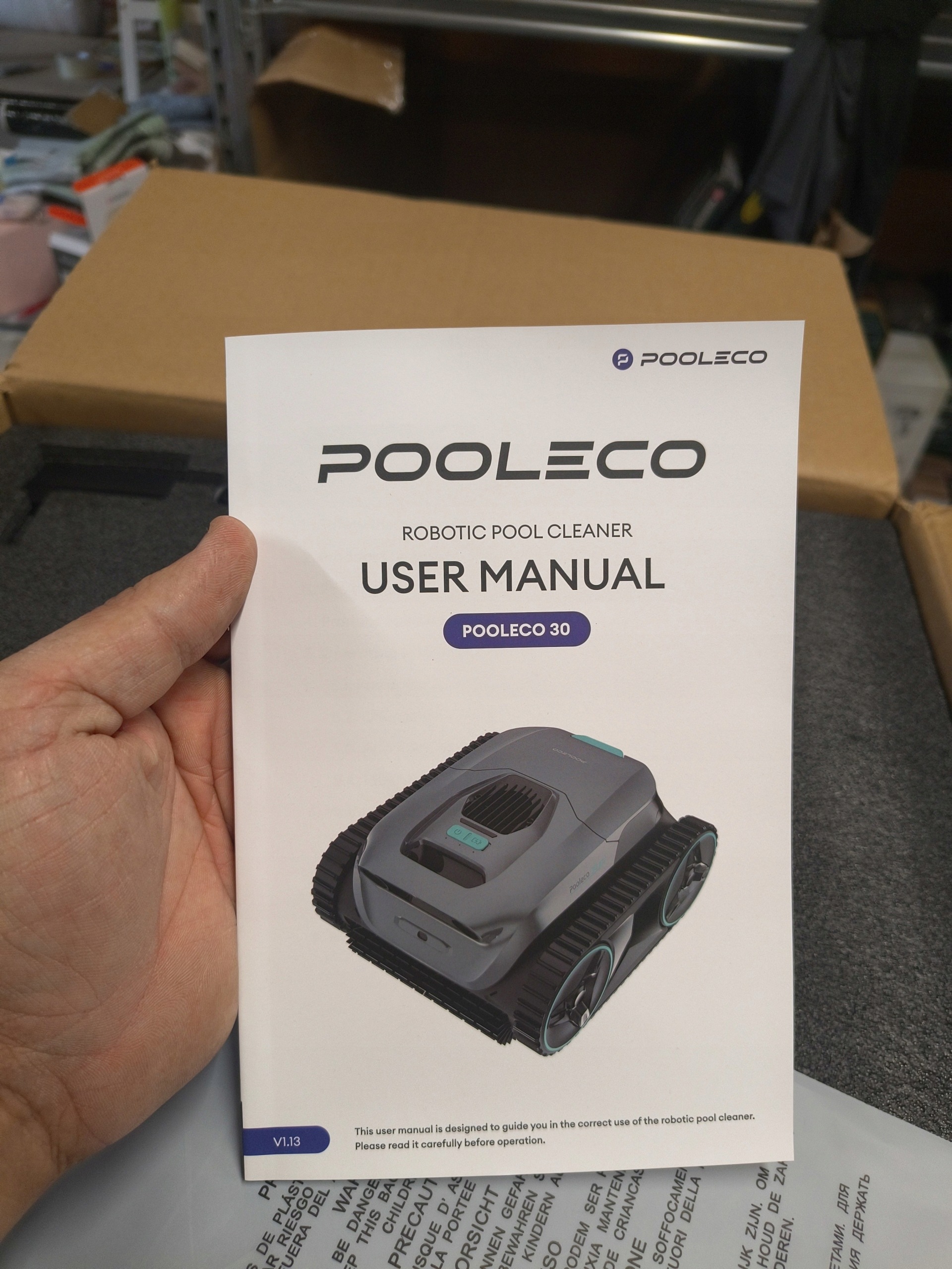 POOLECO robot do czyszczenia basenu Pooleco 30 4500 mAh 26 V DC, 1.5 A — zdjęcie 3