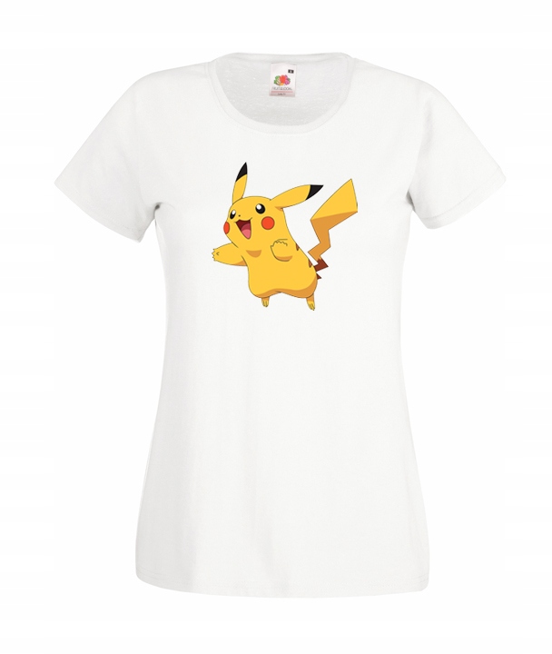 

Xs Koszulka Damska Pokemony Pikachu Pika Wzory
