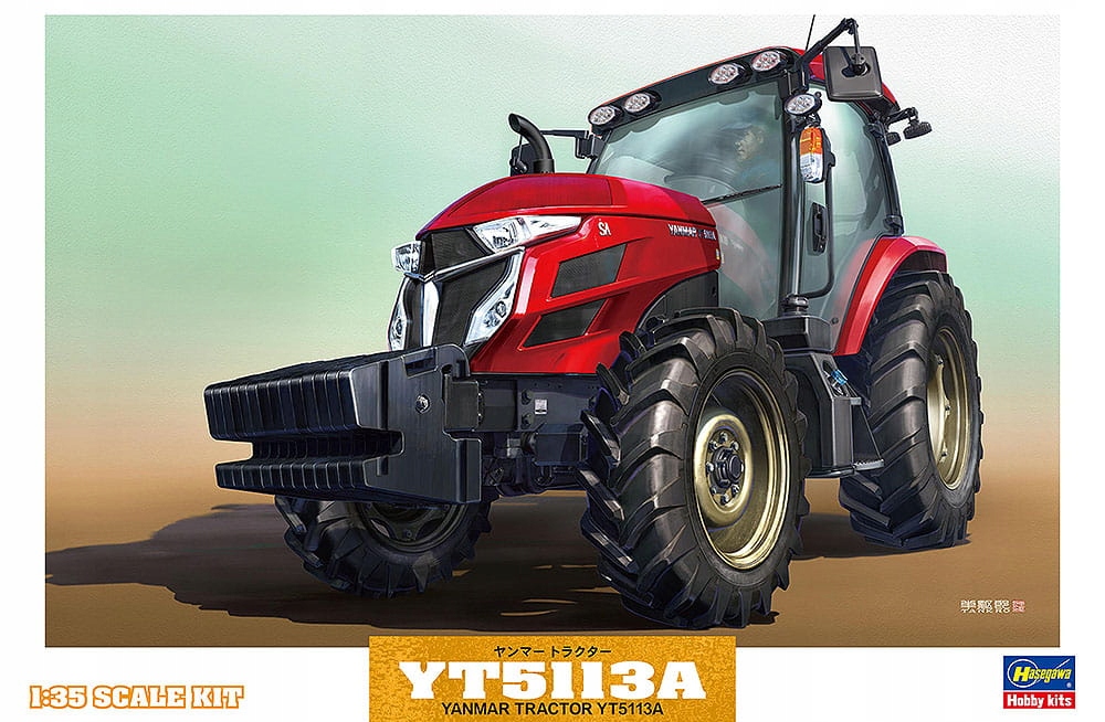 Traktor Yanmar YT5113A 1:35 Hasegawa WM05