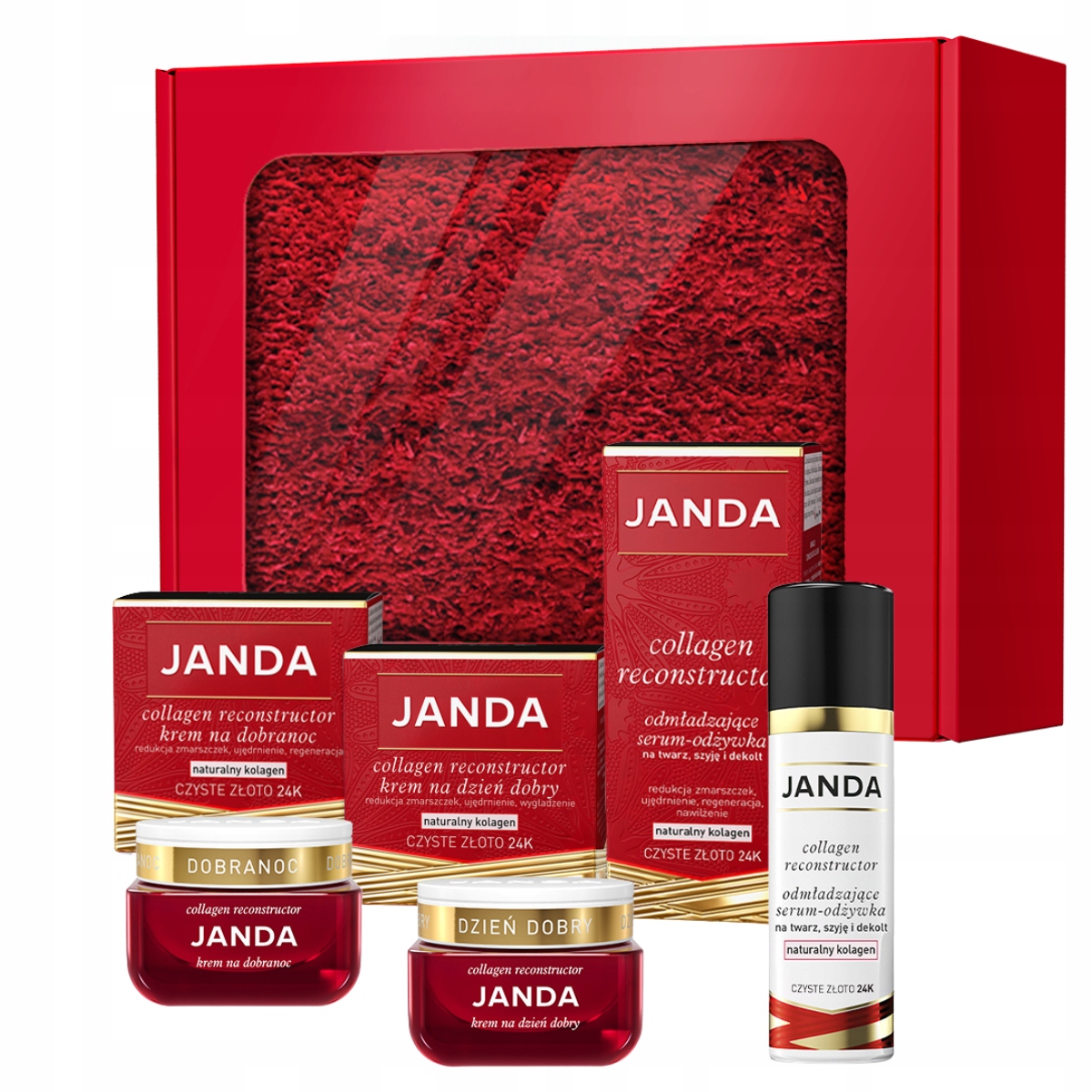 Janda Kolagenový Rekonstruktor den noc sérum Krabička dárková sada