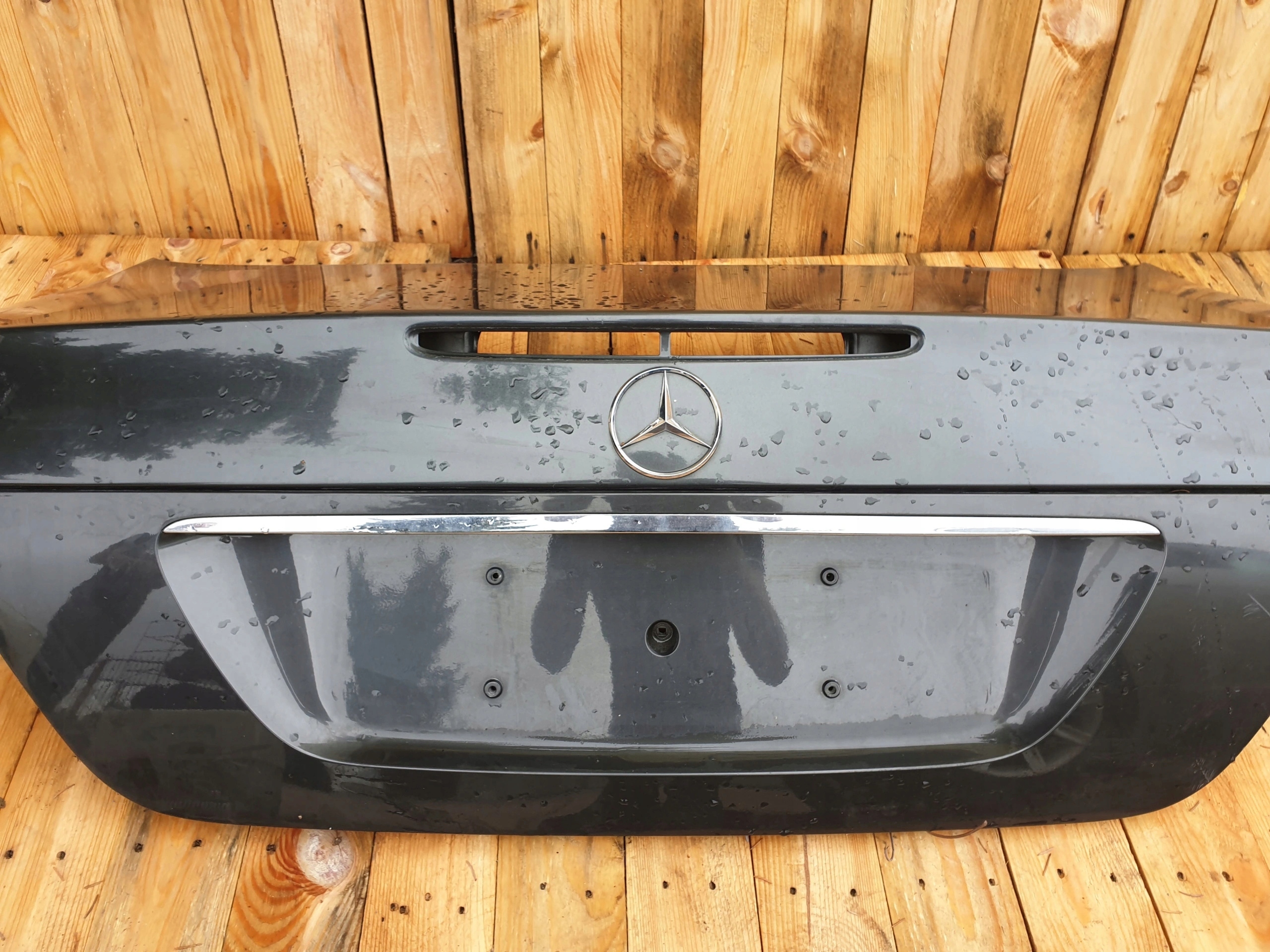 boot door MERCEDES W211 colour 753U unprotected !