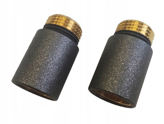 

Przedłużka Gw/gz 1/2" Grafit 30mm 3 cm 2 szt.