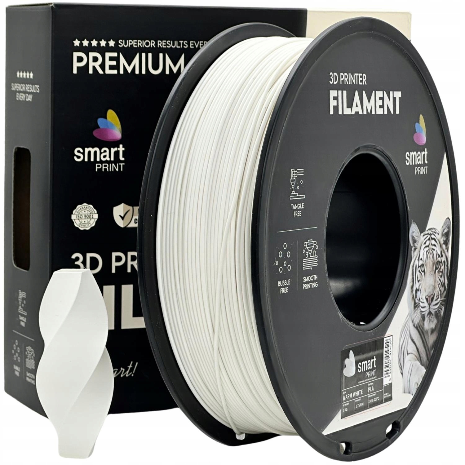 Filament Pla Imagine 1,75 mm 1 kg 1000g biały