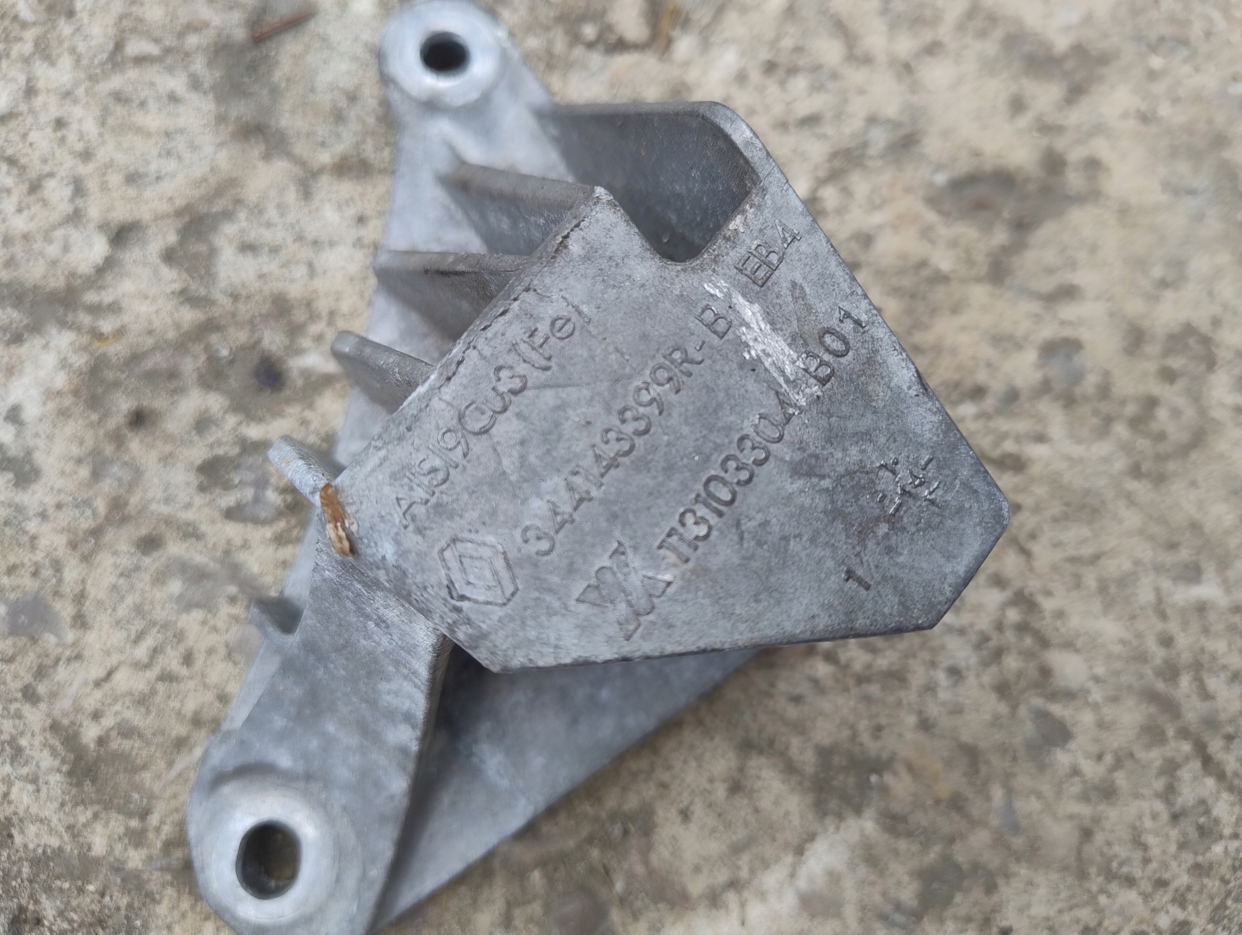SUPPORT POIGNÉE SUPPORT PLAQUE CONSOLE BOÎTE DE VITESSE ENGRENAGE RENAULT CAPTUR 1.2 344143399R