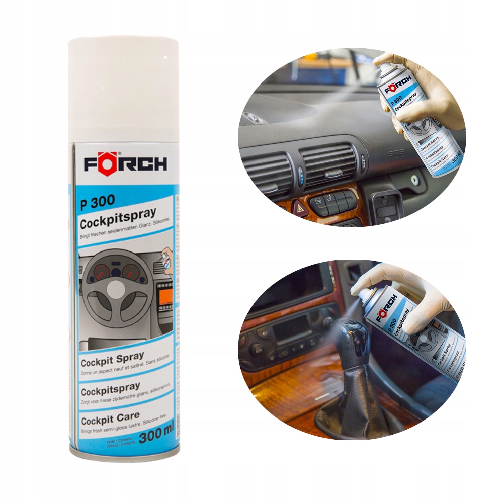 Środek do czyszczenia nabłyszczania kokpitu Forch P300 300ml