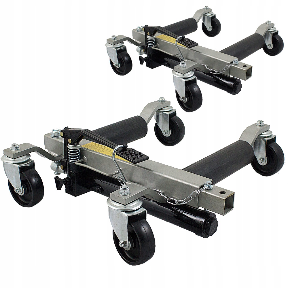 НАБІР З 2 МАНЕВРОВИХ ВІЗКІВ ВАНТАЖОПІДЙОМНІСТЬ 680 КГ / ШТ