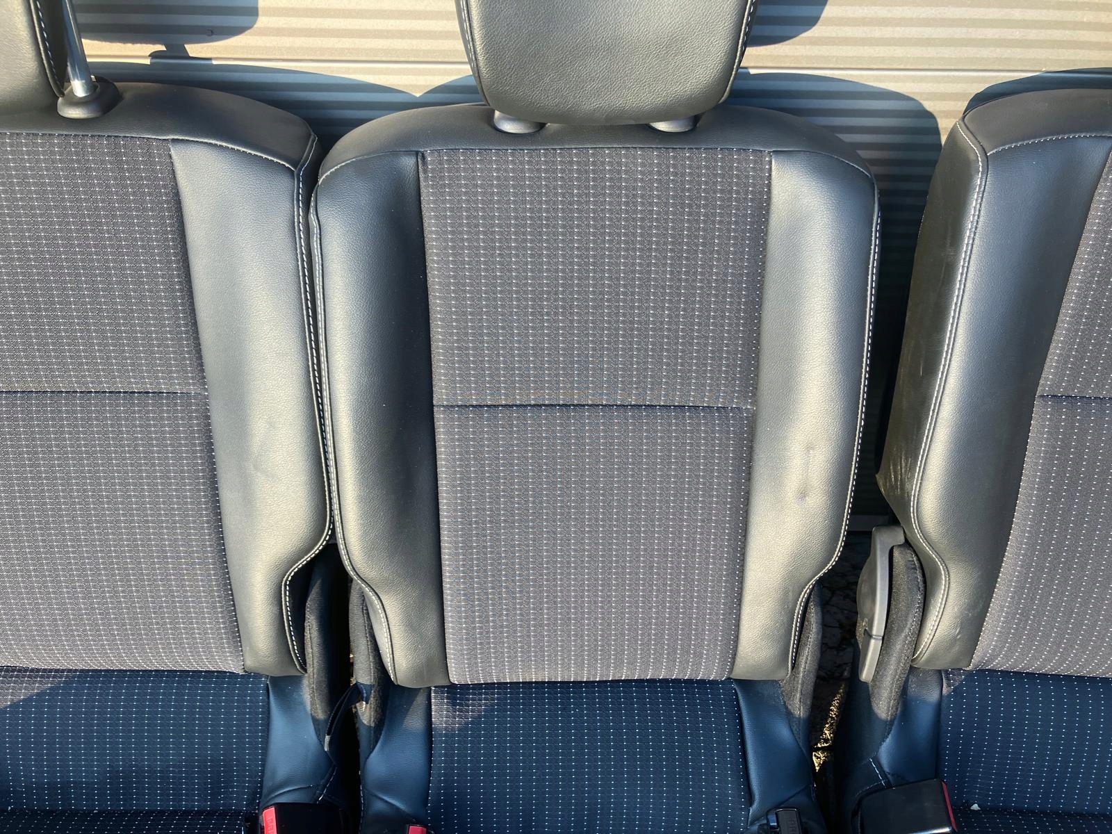 Sitze heck RENAULT SCENIC III LIFT Halbleder BOSE