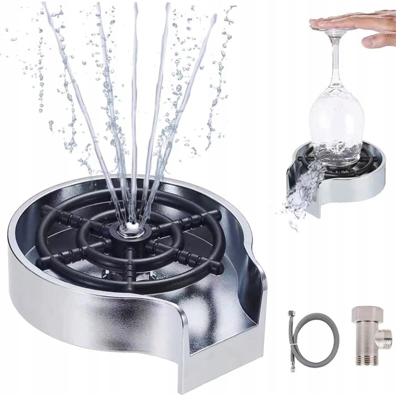 

Automatyczna Myjka Do Szklanek Kubków Płuczka Zlew