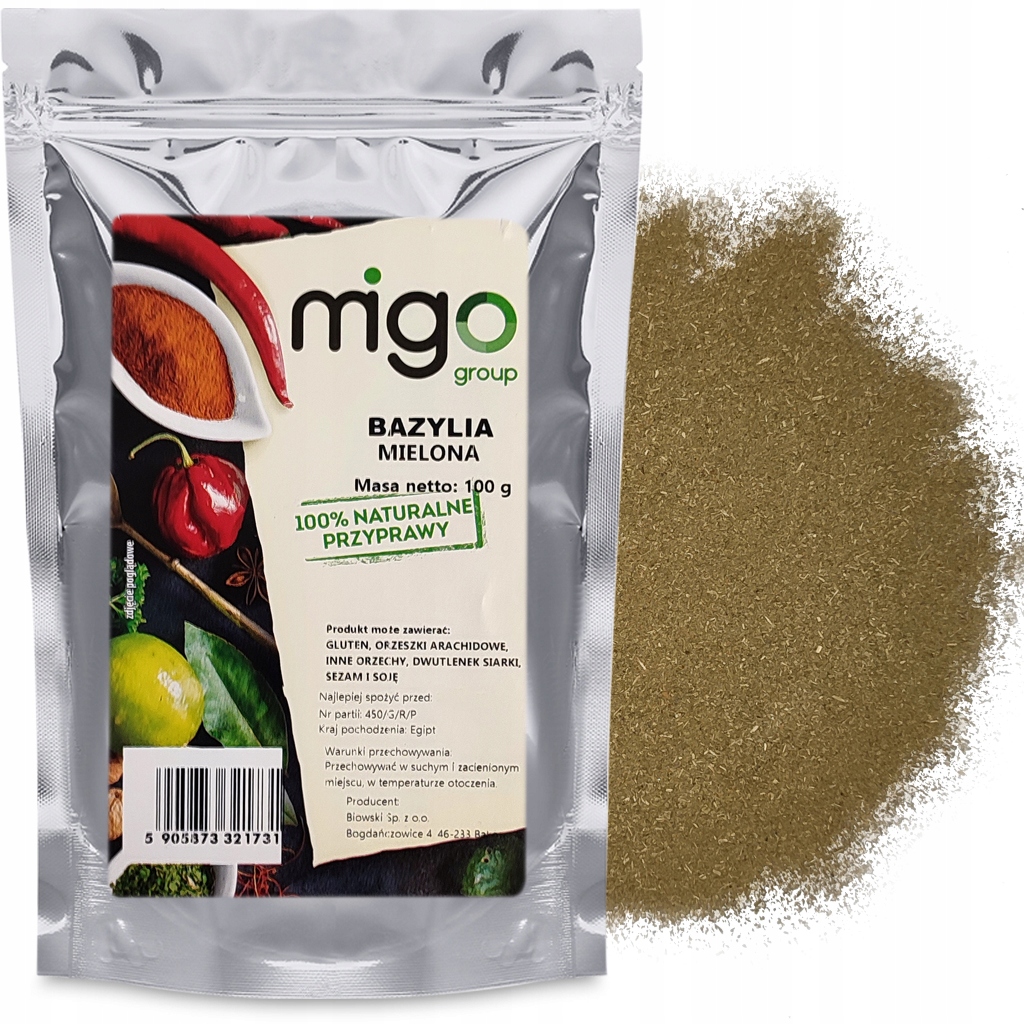 13 x Bazalka mletá (100 g) – MIGOgroup