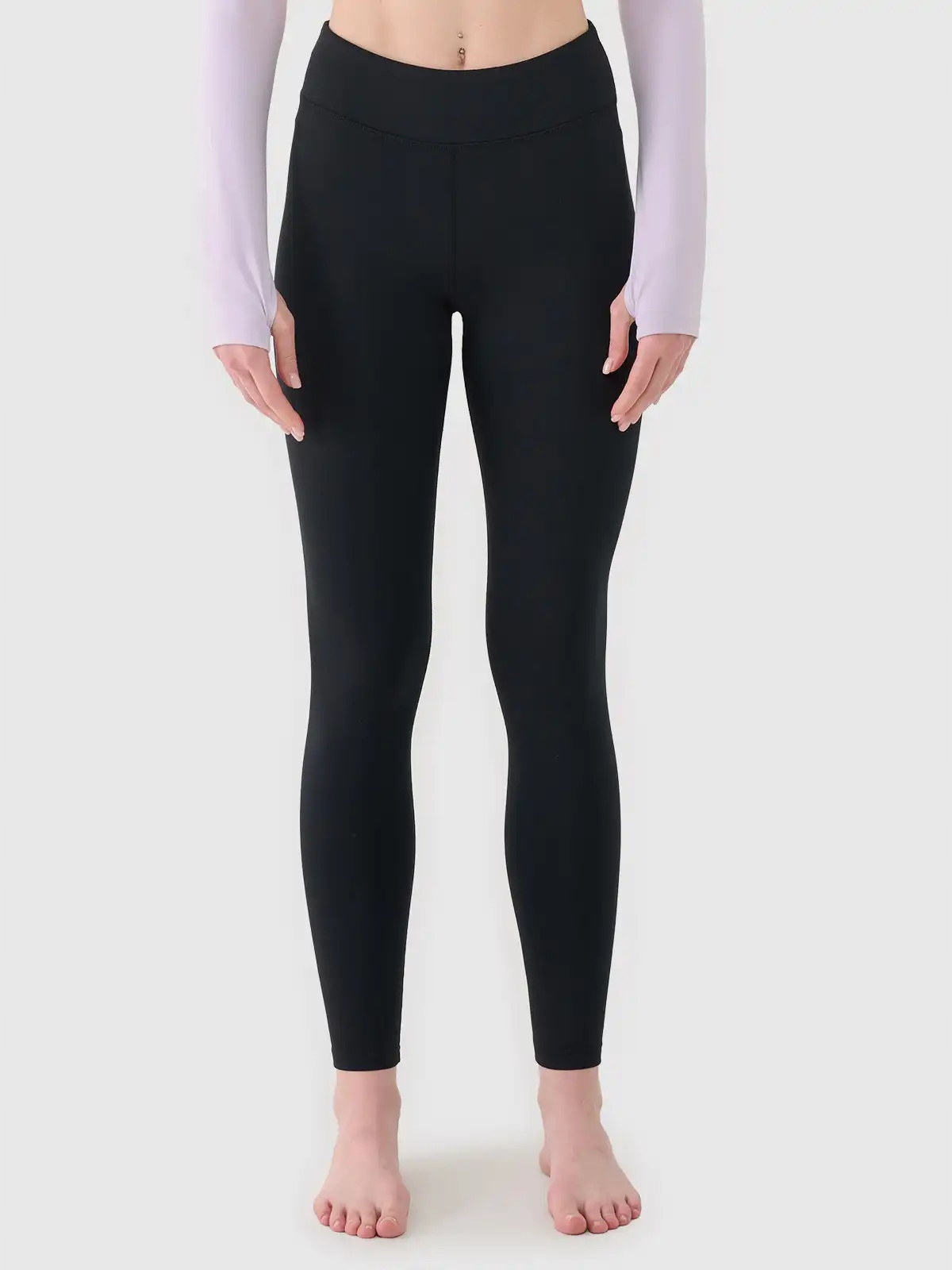 Damska Bielizna Termo Polarowa 4F Legginsy Termiczne Ocieplane UBRUF099 XL