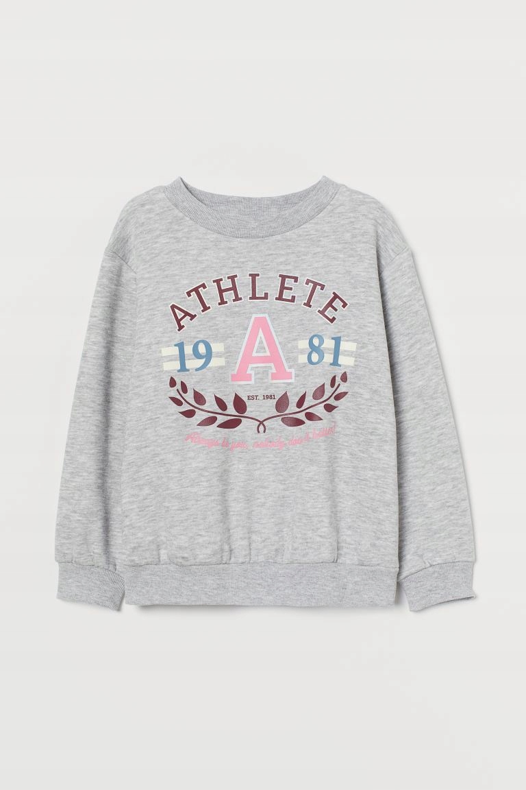 

Ciepła Bluza Athlete H&m 110/116