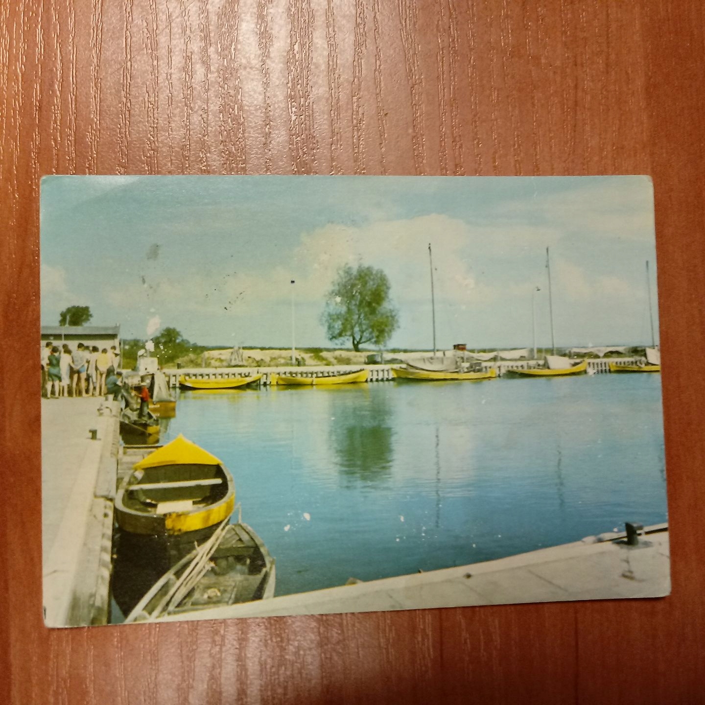 KĄTY RYBACKIE W PORCIE RYBACKIM ŁÓDKI 1970 R. 16120 F
