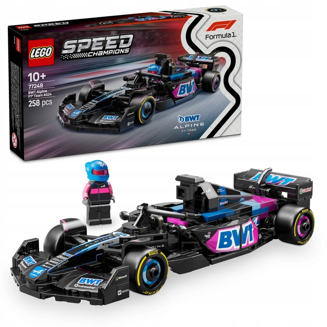 Lego Speed Champions 77248 Závodní vůz Bwt Alpine F1 Team A524