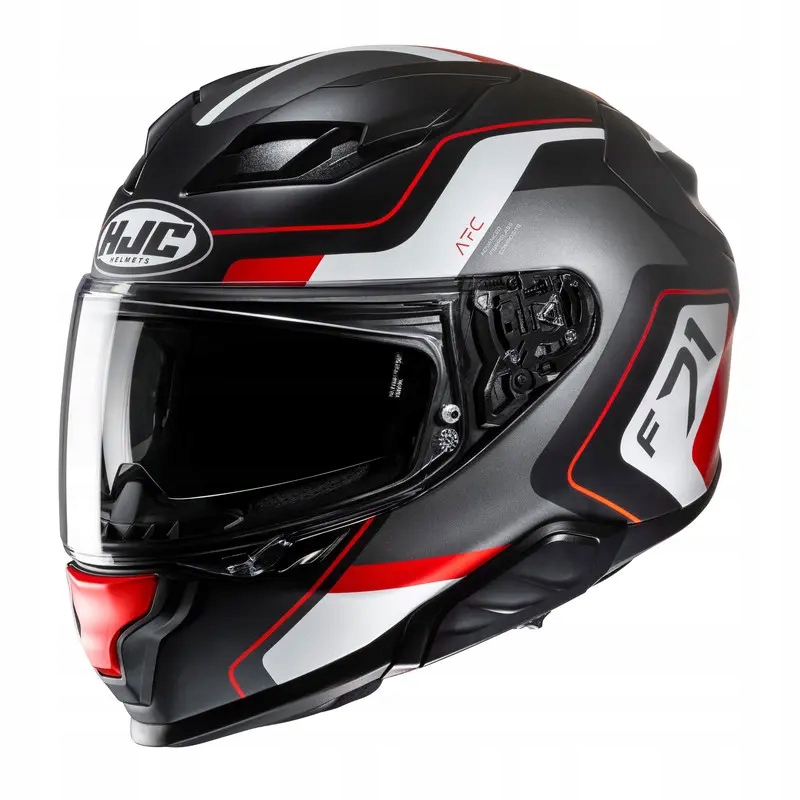 Integrálna motocyklová prilba Hjc F71 Arcan Black/Red L