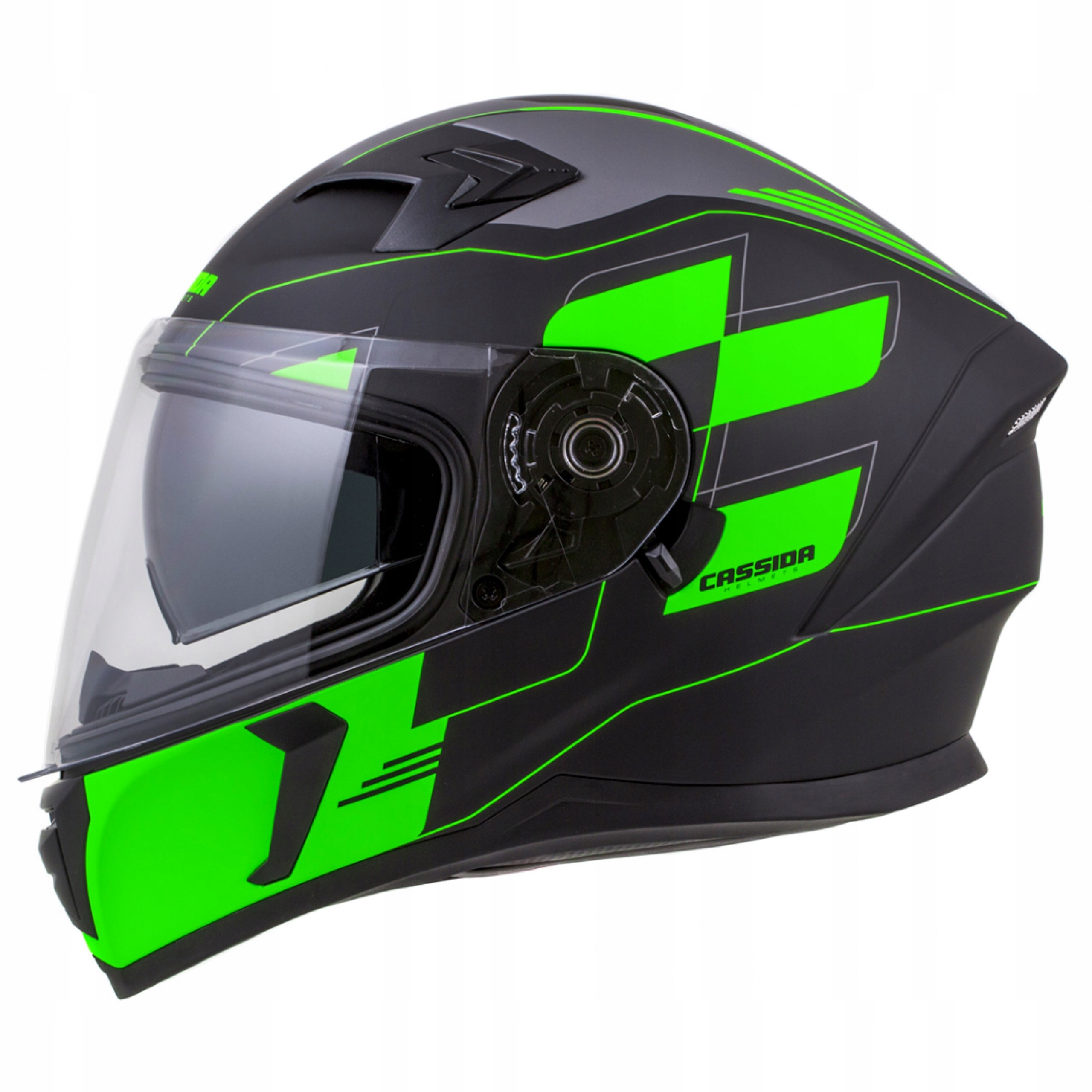 KASK MOTOCYKLOWY CASSIDA 3.0 ROX + CZARNA SZYBA XL Model ROXOR GREEN