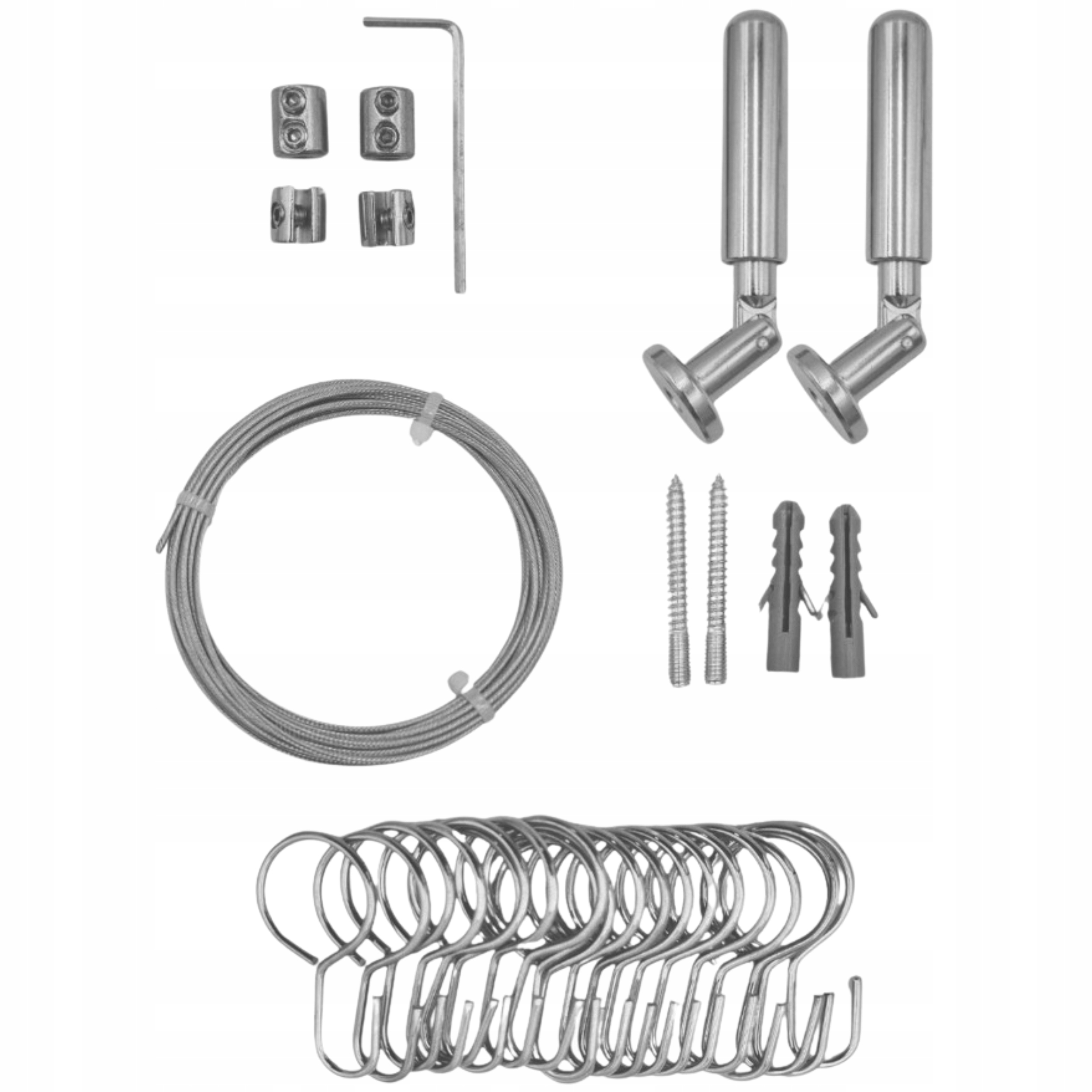 Garnýž lankový na záclony na terasu garnýž zahradní terasový Linka 400 cm