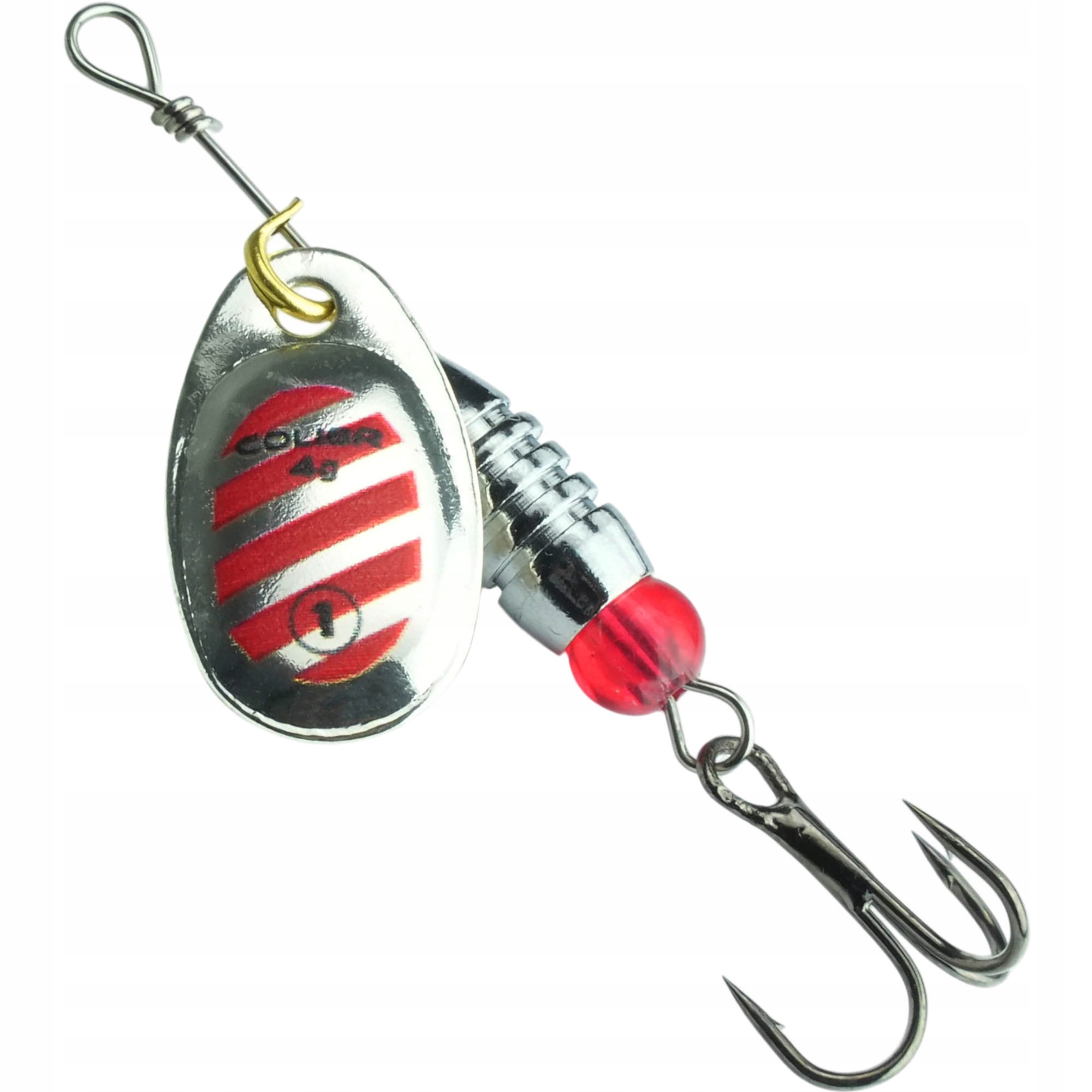 Błystka Robinson Colibr 1 Red Zebra