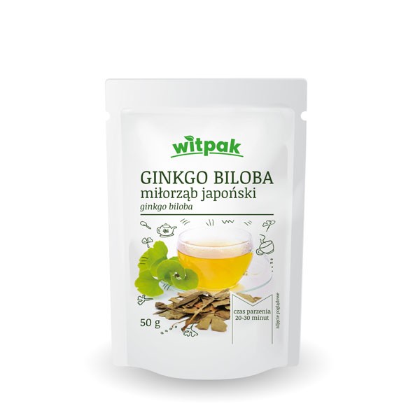 

Ginkgo Biloba Miłorząb Japoński 50g Witpak