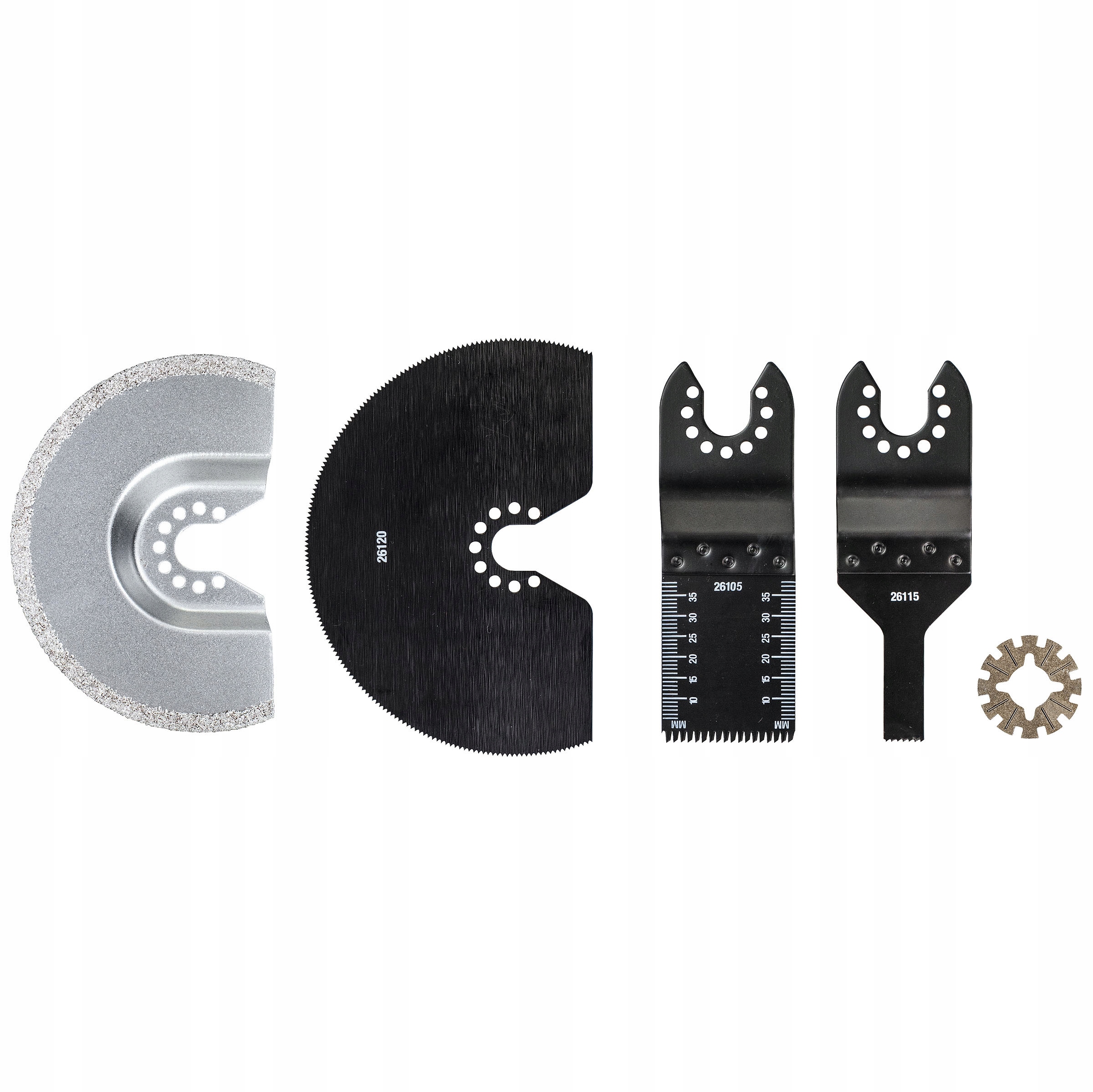 Irwin Pilový List Pro Multifunkční Oscilační Brusku sada 4ks pro c