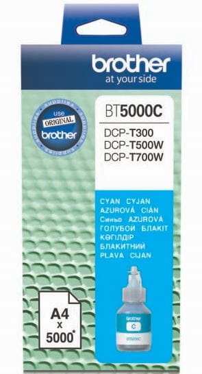 

Tusz Brother BT5000C Cyan DCP-T300 5 000 stron
