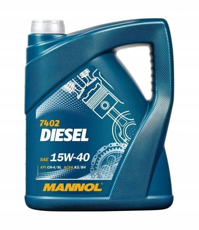 

Olej Silnikowy 7402 Mannol Diesel 15w40 5L